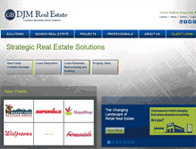 Tablet Screenshot of djmrealty.marketfronts.com